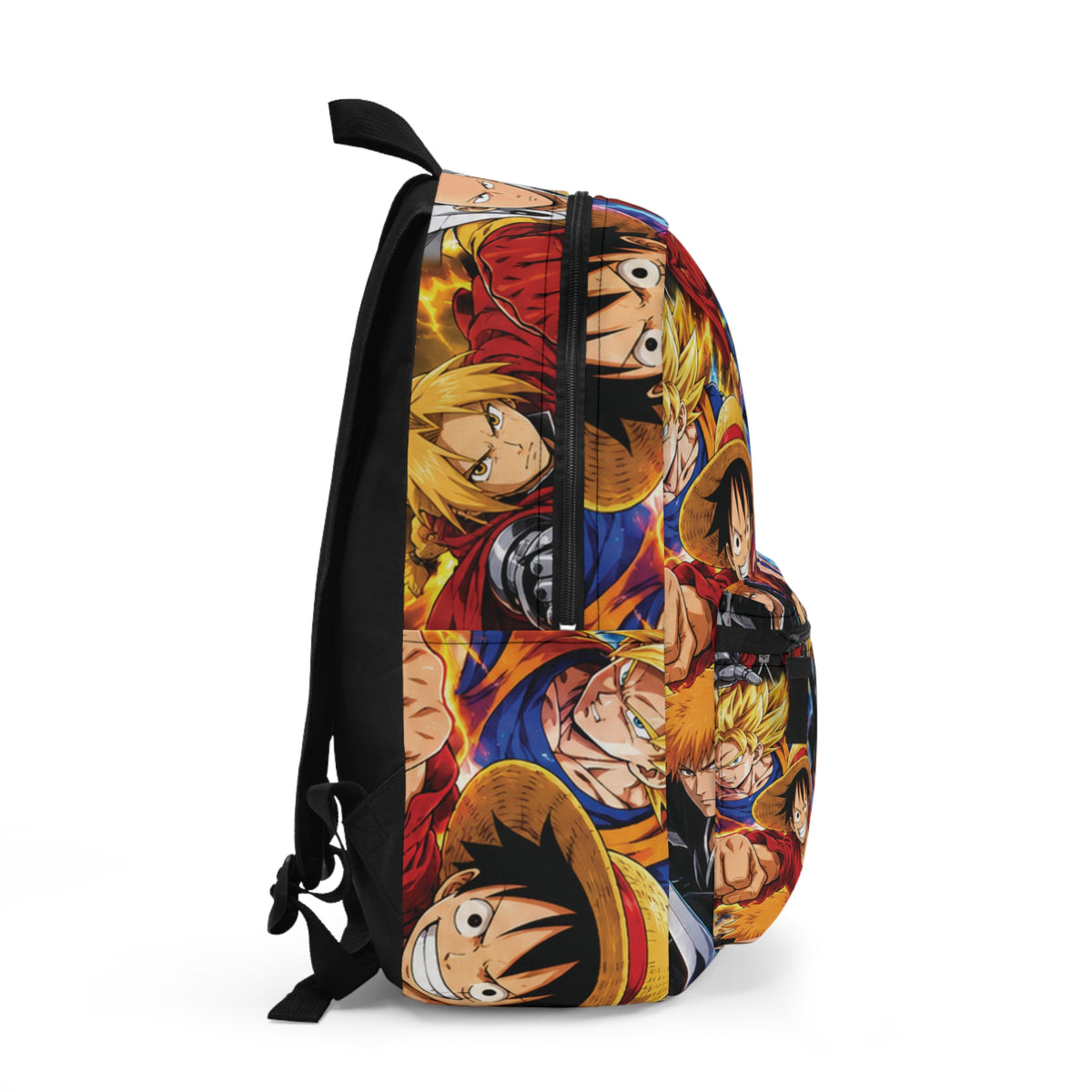 Anime Heroes Backpack - Dragon Ball, One Piece & Naruto Collage School Bag