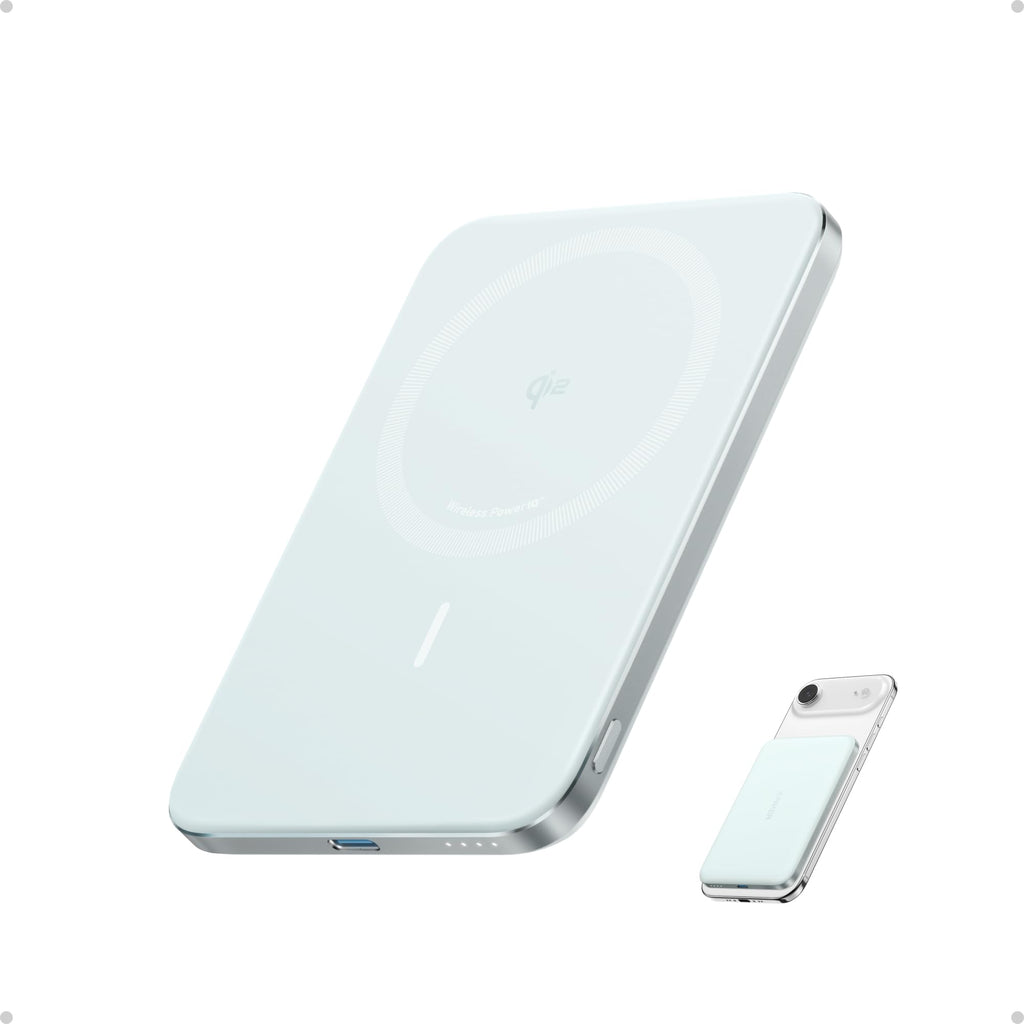 Anker Nano Magnetic Power Bank, 5,000mAh Qi2-Certified 15W Portable Charger