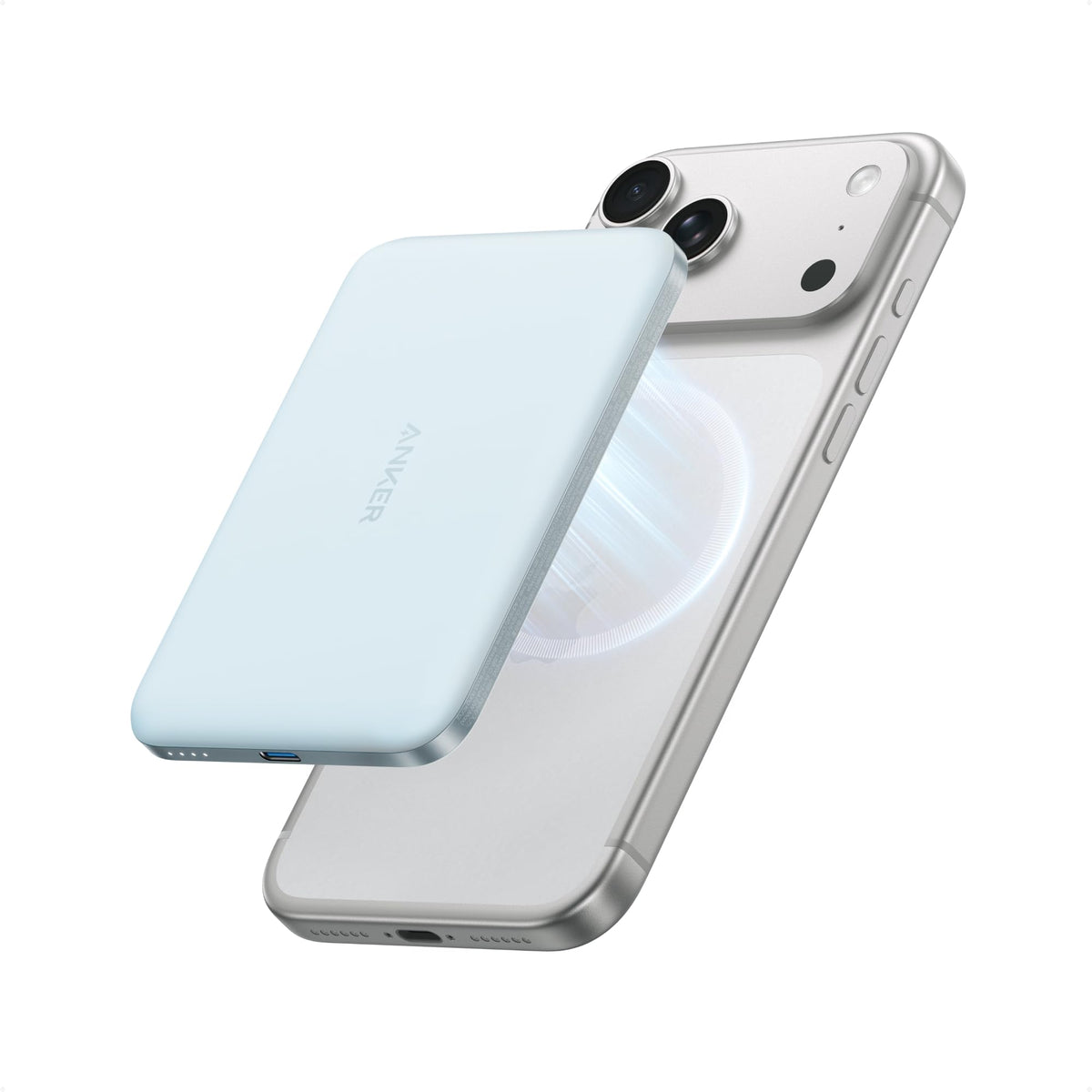 Anker Nano Magnetic Power Bank, 5,000mAh Qi2-Certified 15W Portable Charger